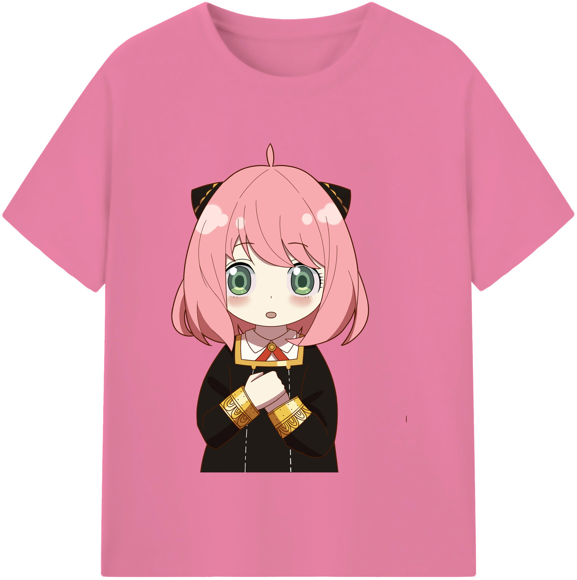 （画像用） SPY×FAMILY间谍家家酒 綿100％半袖Tシャツ（フロントプリント）